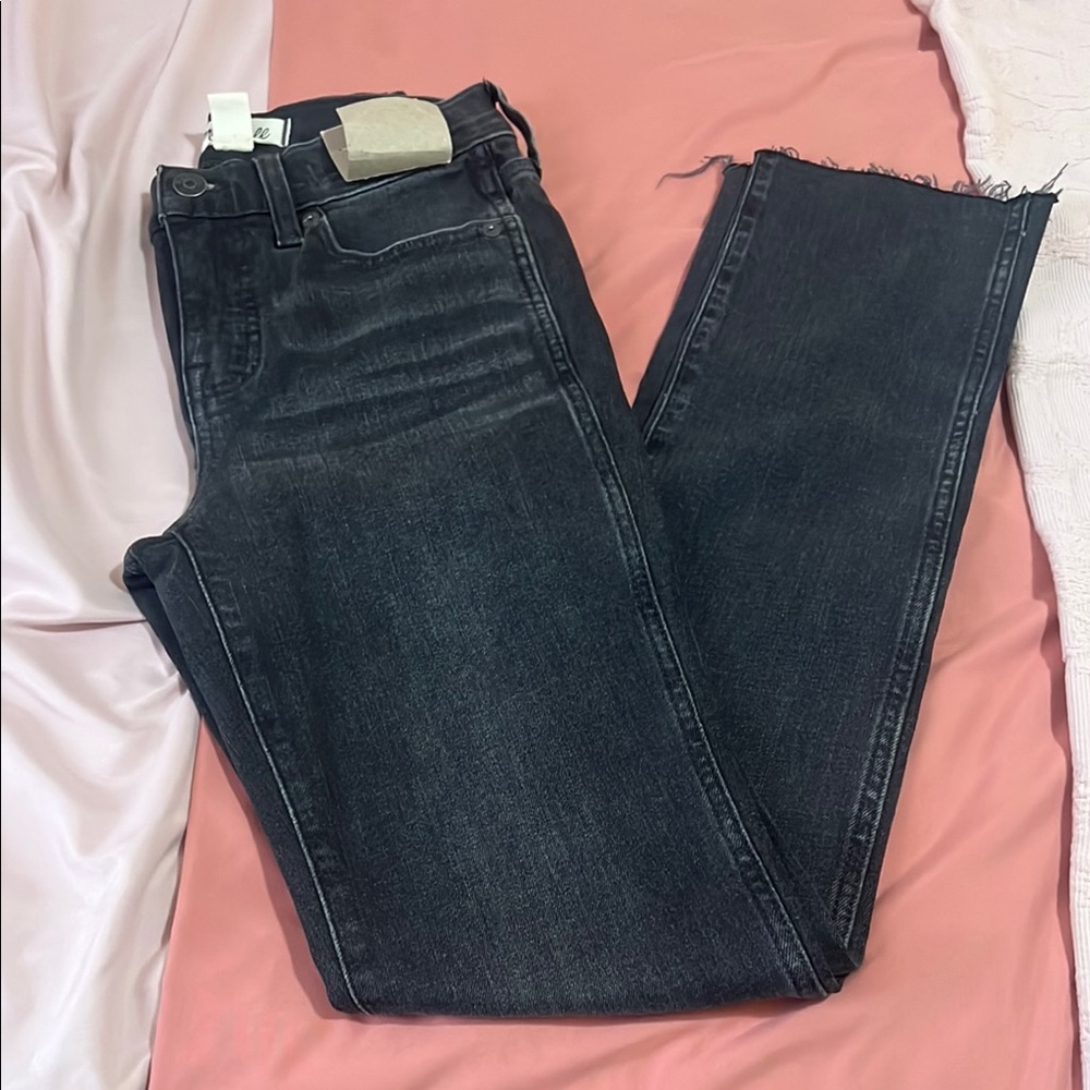 Madewell Charcoal Ankle Jeans